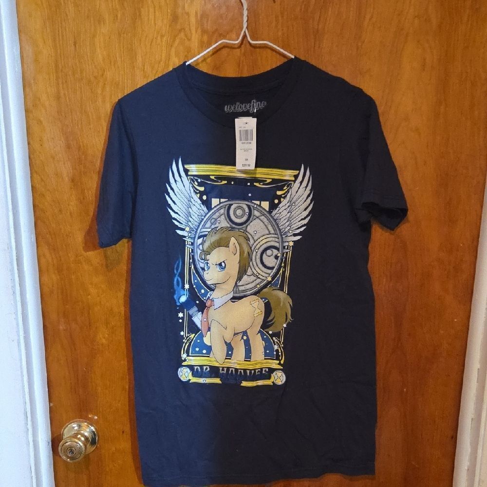 Juniors Navy Blue My Little Pony Graphic T-Shirt